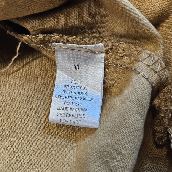 Bohme Distressed Denim Overall Skirt Shortalls Raw Hem Oversized Women Sz Medium - Picture 5 of 7